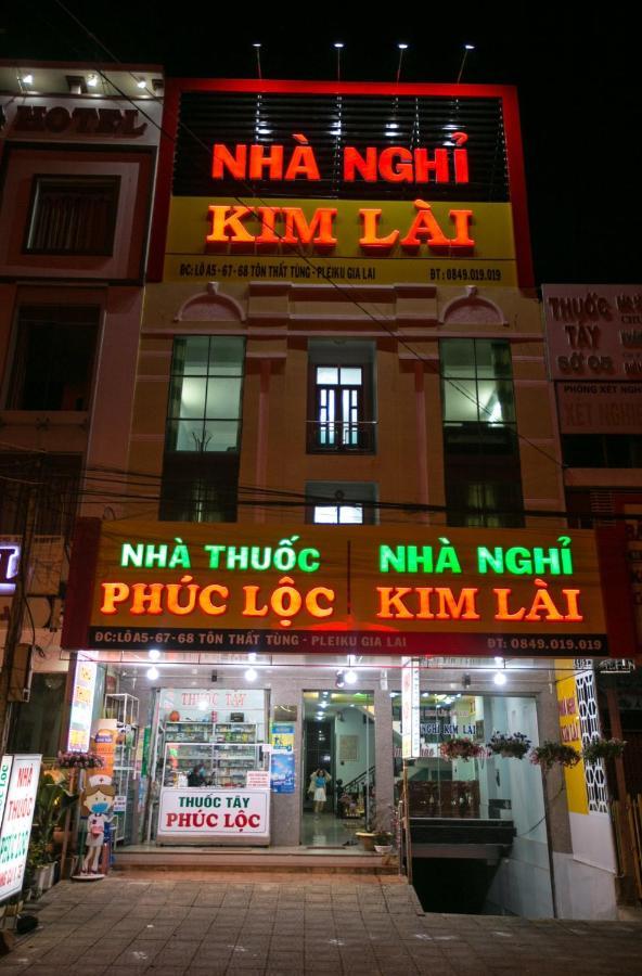 Nha Nghi Kim Lai - Doi Dien Benh Vien Tinh Gia Lai -132 Ton That Tung Pleiku Exterior photo